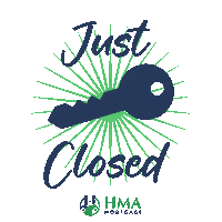 Welcome Home Closing Day Sticker by HMA Mortgage