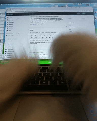 munjomunjo giphyupload error typing pomeranian GIF