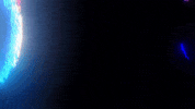 FRATURADO space night light peace GIF