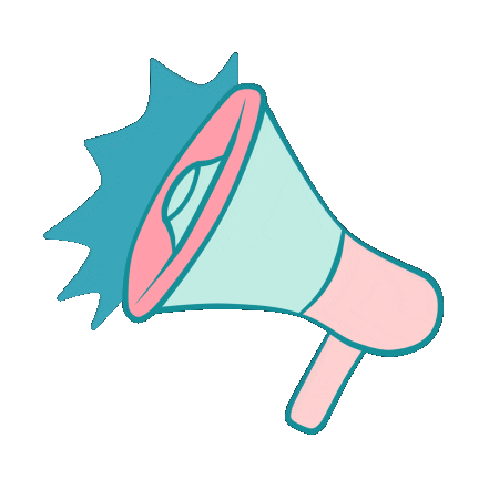 Megaphone Sots Sticker by Sam