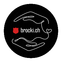 brockich lines hände brocki heilsarmee Sticker