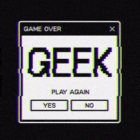 Glitch Typography GIF