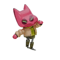 Robot Marching Sticker