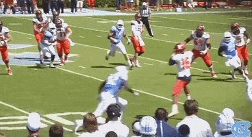 football carolina GIF by UNC Tar Heels