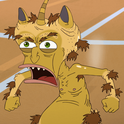 angry big mouth GIF by NETFLIX