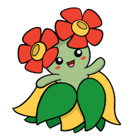 Gen 2 Grass Sticker by Pokémon