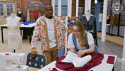 React Omg GIF by The Great British Sewing Bee