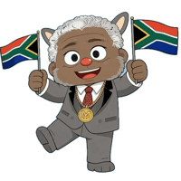 South Africa Animation Sticker