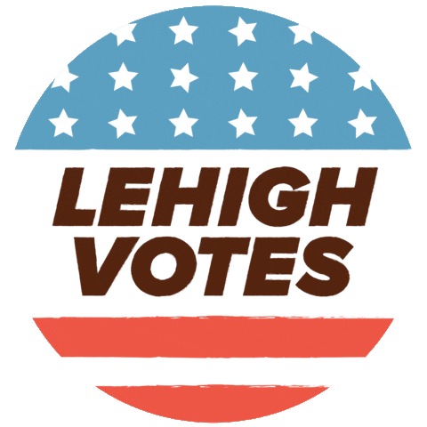 Vote Election Sticker by Lehigh University