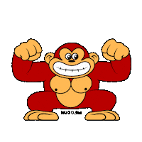 Donkey Kong Dance Sticker by Hugo.fm