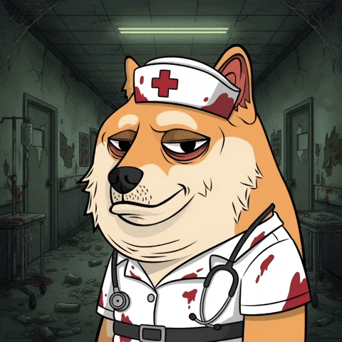 Halloween Nurse GIF by Doge Pound