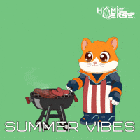 Grilling Good Vibes GIF by Hamieverse