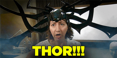 Kristen Schaal Thor GIF by Team Coco