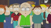 crowd talking GIF by South Park 