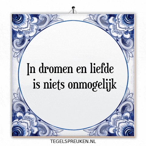 Hoop Geluk GIF by Tegelspreuken.nl