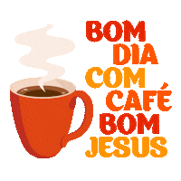 Bom Dia Cafe Sticker by cafebomjesus