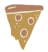 Pizza Nyc Sticker by Ashleigh Kiser