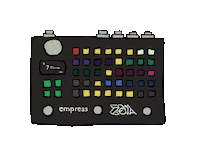 Musician Patch Sticker by Bent Rushmore