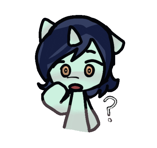 Confused Sticker