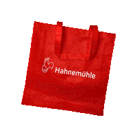 Bag Redbag Sticker by Hahnemuehle FineArt