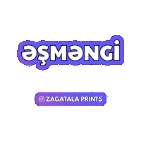 Qax Sticker by Zagatala Prints