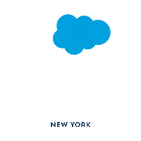 I Love World Sticker by Dreamforce & Salesforce Events