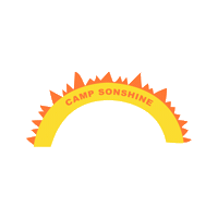 CampSonshine sun camp sonshine camp sonshine Sticker