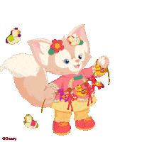 Blessing Duffyandfriends Sticker by Hong Kong Disneyland