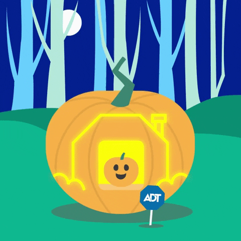 Jack O Lantern Halloween GIF by ADT Security