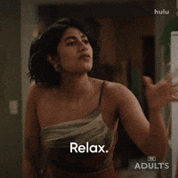 Calm Down Nick Kroll GIF by Adults