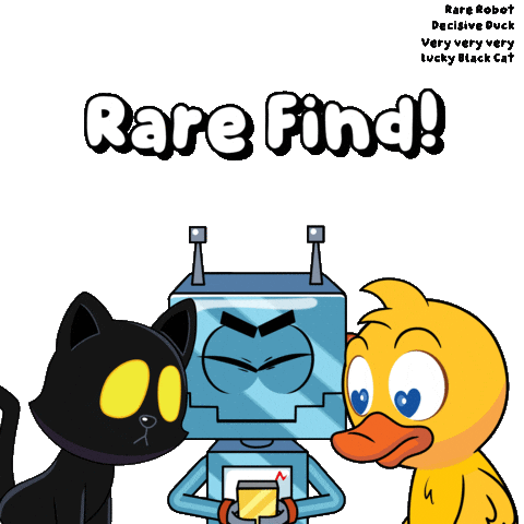 Wo Black Cat Sticker by VeeFriends