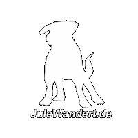 JuleWandert dog hiking hund julewandert Sticker