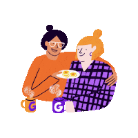 Friends Family Sticker by Justgiving