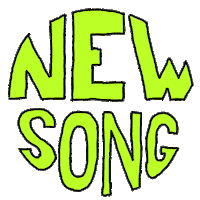 Song Record Sticker by Bent Rushmore