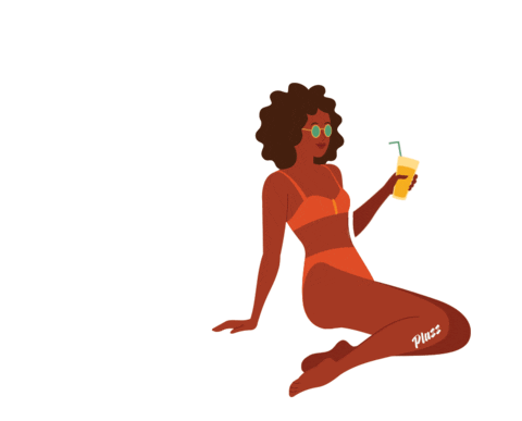 Summer Greece Sticker by Plazz - Reserve Your Beach Bed