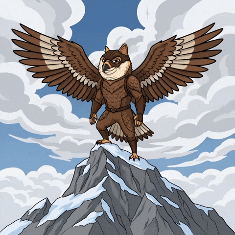 Proud On Top Of The World GIF by Doge Pound