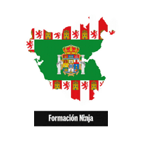 Flag Spain Sticker by Formación Ninja