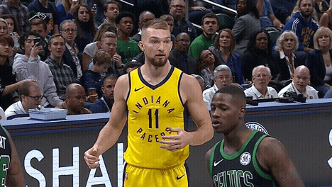 Shocked Domantas Sabonis GIF by Indiana Pacers