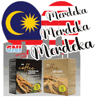 Independence Day Malaysia Sticker by CNI