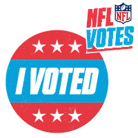 Voting Rock The Vote Sticker by NFL
