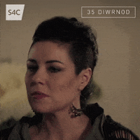 Excuse Me Reaction GIF by S4C