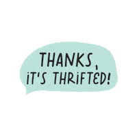 Thrift Chooseused Sticker by thredUP