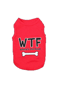 Parisianpet wtf t-shirt dog lover dog accessories Sticker