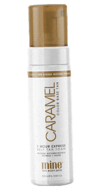 Caramel Fake Tan Sticker by MineTan Body Skin