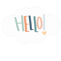 Summer Hello Sticker