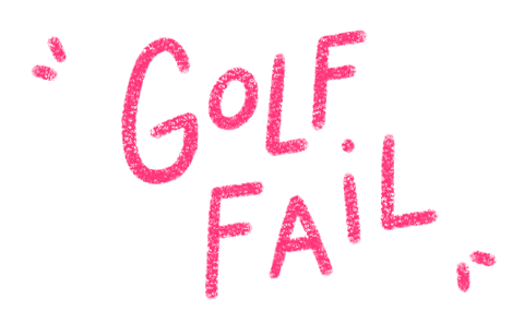 Pink Fail Sticker by Catharina Stewart