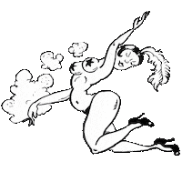 theboxnyc waving girl theboxnyc theboxsoho theboxwavinggirl Sticker