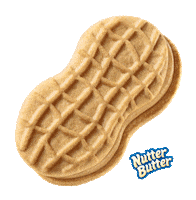 Nutterbutter snack cookie munch peanut butter Sticker