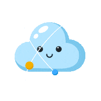 Cloud Icon Sticker by SVGator