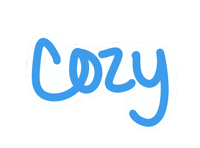 Amnies16 instagram blue cozy Sticker